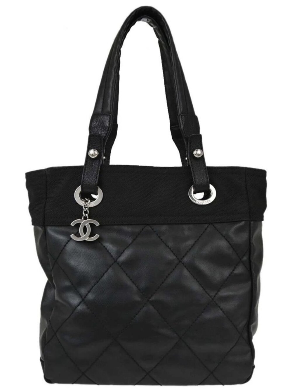Chanel Black Canvas Paris-Biarritz